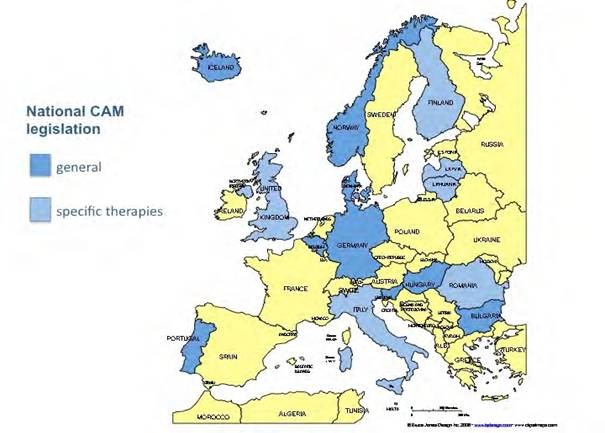 national CAM legislation